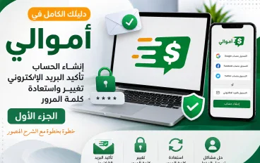 ابدأ رحلتك مع أموالي من الصفر 🚀 إنشاء الحساب وتأكيد البريد واستعادة كلمة المرور | الجزء الأول