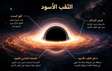 ماذا يوجد داخل الثقب الأسود؟
