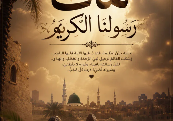 مات رسولنا الكريم