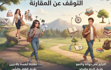 لماذا نقارن أنفسنا بالآخرين؟ وكيف نتوقف عن ذلك؟