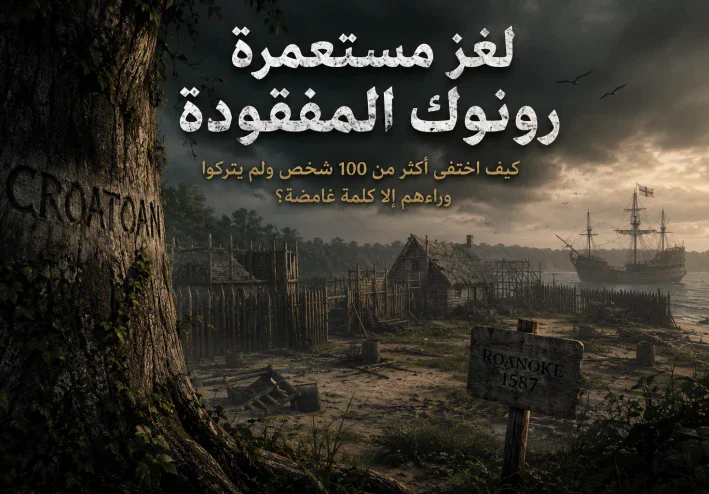 لغز مستعمرة رونوك المفقودة: كيف اختفى أكثر من 100 شخص ولم يتركوا وراءهم إلا كلمة غامضة؟