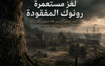لغز مستعمرة رونوك المفقودة: كيف اختفى أكثر من 100 شخص ولم يتركوا وراءهم إلا كلمة غامضة؟
