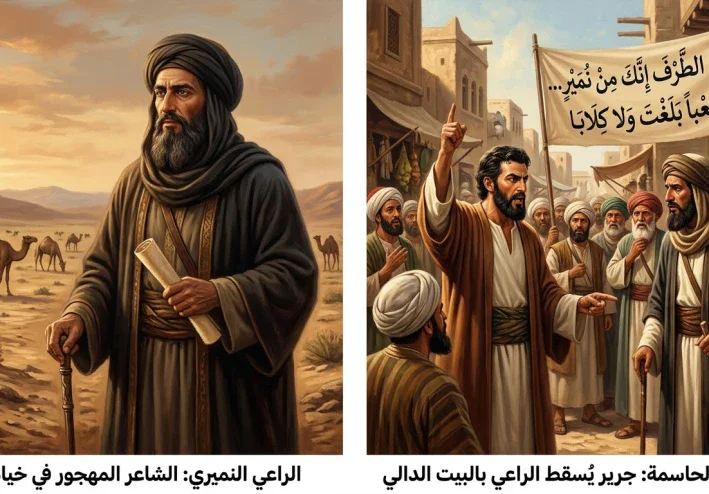 قصة الراعي النميري: البيت الذي أهدم مجداً وأسقط شاعراً