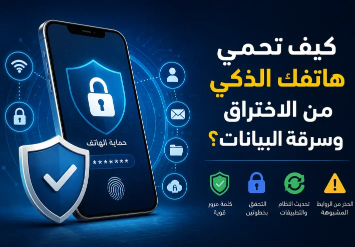 كيف تحمي هاتفك الذكي من الاختراق وسرقة البيانات؟
