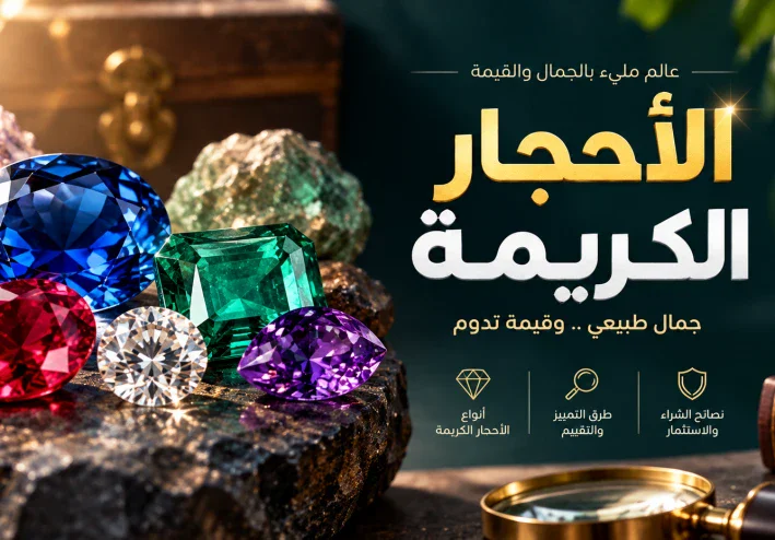 أنواع الأحجار الكريمة