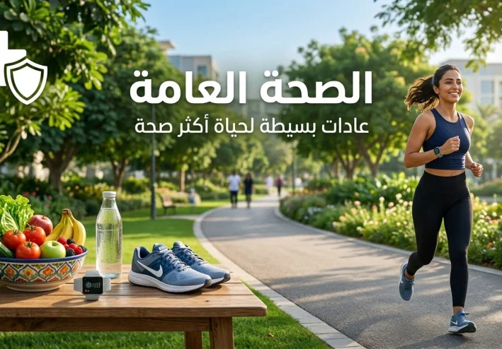 🩺 الصحة العامة: عادات بسيطة تحافظ على جسمك وعقلك وتقيك من المشكلات الصحية