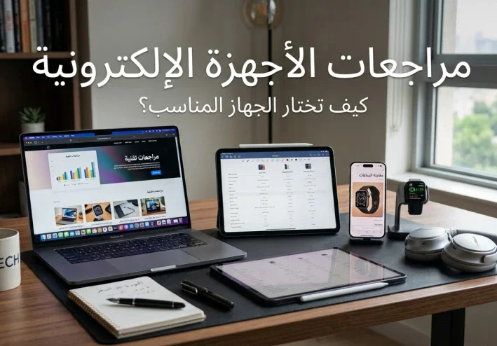 📱 مراجعات الأجهزة الإلكترونية: كيف تختار الجهاز المناسب قبل الشراء؟