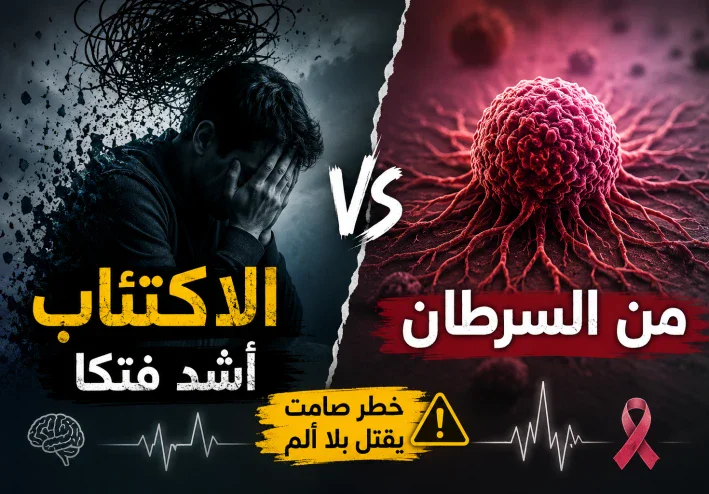 الاكتئاب أشد فتكًا من السرطان