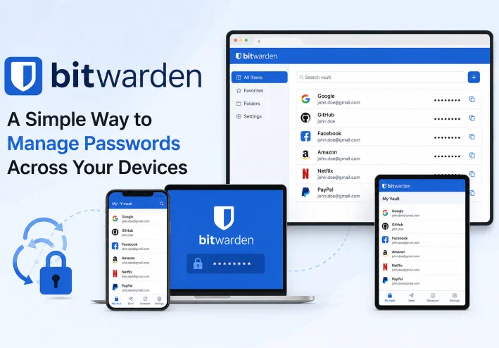 Bitwarden: طريقة بسيطة لإدارة كلمات المرور عبر أجهزتك