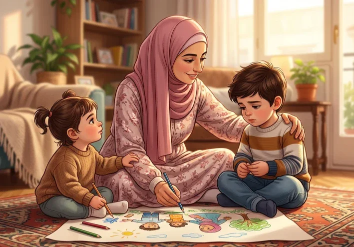 الغيرة بين الإخوة