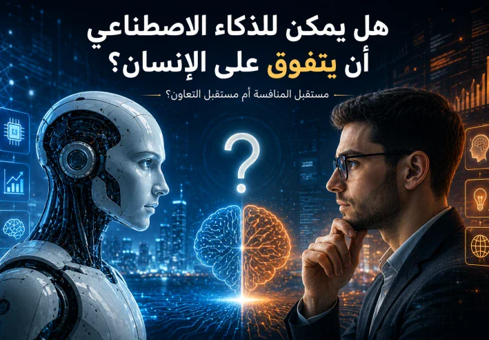 هل يمكن للذكاء الاصطناعي أن يتفوق على الإنسان؟