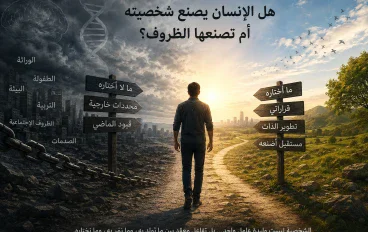 هل الإنسان يصنع شخصيته أم تصنعها الظروف؟ بين الوراثة والتجربة وحرية الاختيار
