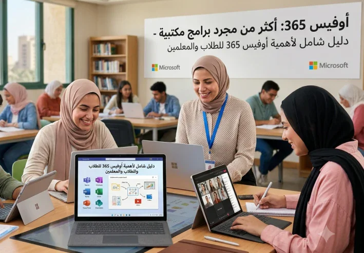 أكثر من مجرد برامج مكتبية: دليل شامل لأهمية أوفيس 365 للطلاب والمعلمين