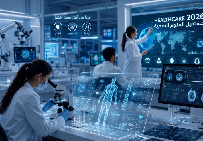 مجال العلوم الصحية في 2026.. أحدث التطورات والأخبار ومستقبل الرعاية الصحية
