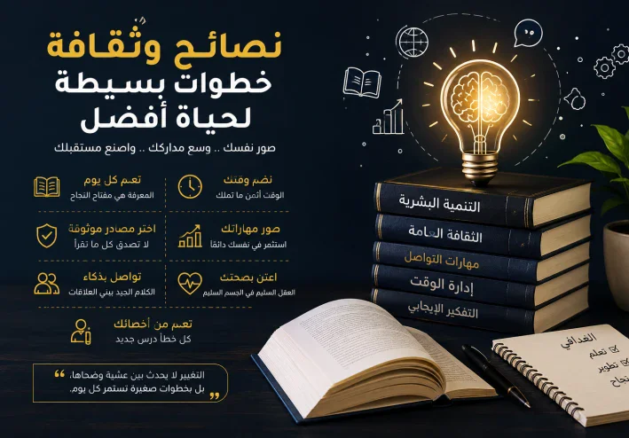 خطوات بسيطة لتطوير نفسك وبناء حياة أفضل