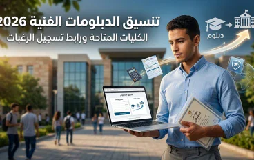 تنسيق الدبلومات الفنية 2026: رابط التنسيق الرسمي وخطوات تسجيل الرغبات