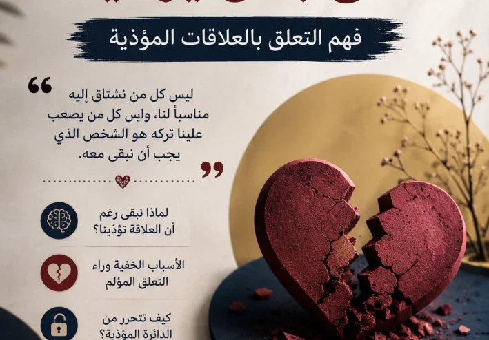 لماذا نتعلق بمن يؤذينا؟ فهم التعلق بالعلاقات المؤذية وكيف نتحرر منها