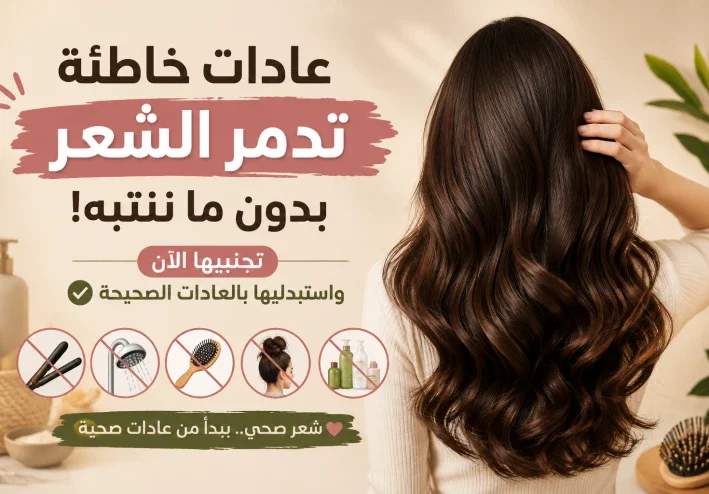 عادات خاطئة تدمر الشعر.. تجنبيها واستبدليها بهذه العادات الصحية