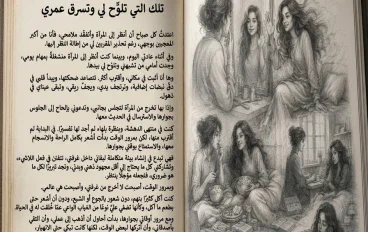 تلك التي تلوح لي ……تسرق عمري