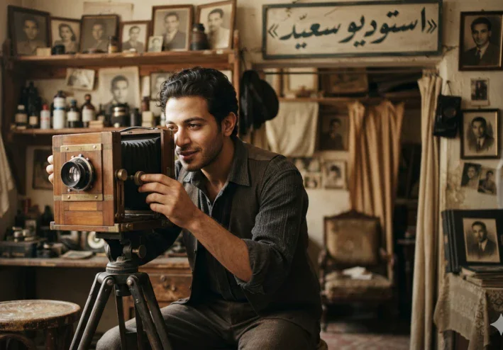 صورة خلف زجاج تبدا منها قصه مشوقه