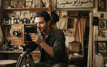 صورة خلف زجاج تبدا منها قصه مشوقه