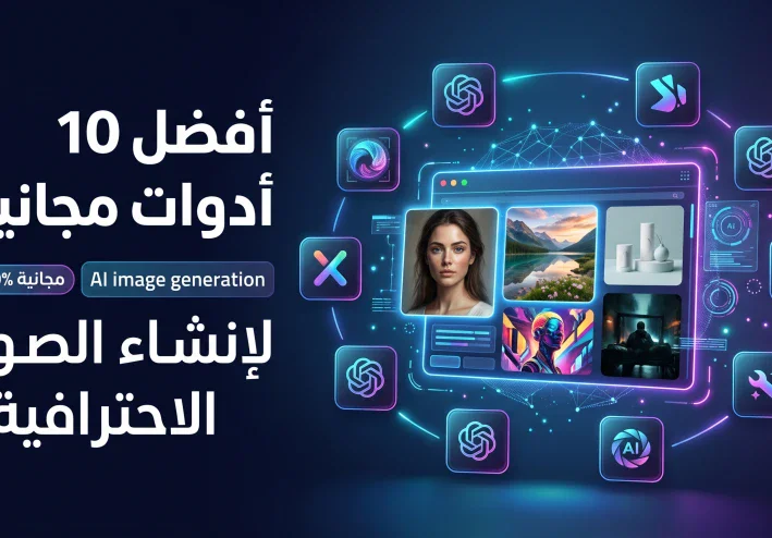 أفضل 10 أدوات مجانية لإنشاء الصور بالذكاء الاصطناعي بجودة احترافية