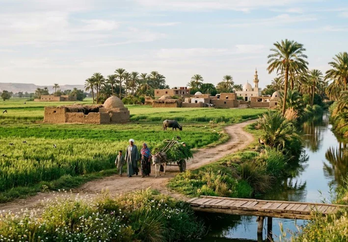 سحر الريف: عودة إلى أحضان الطبيعة والسكينة المفقودة