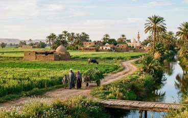 سحر الريف: عودة إلى أحضان الطبيعة والسكينة المفقودة