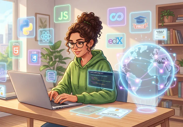 افضل 5 مواقع مجانية لتعلم البرمجة:
