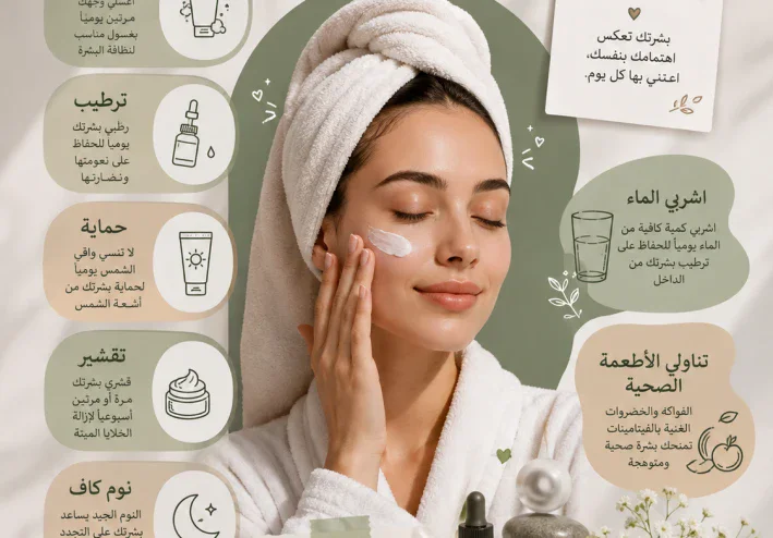 لأنك تستحقين الأفضل.. عناية تليق بجمالك