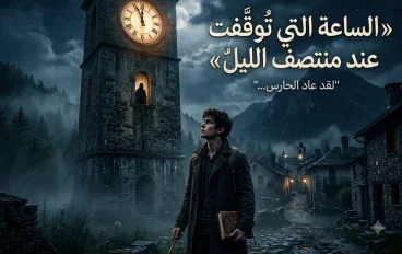 الساعة التي توقفت عند منتصف الليل