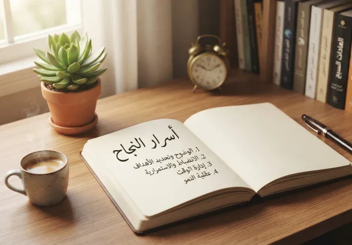 أسرار النجاح الحقيقي: العادات اليومية والعقلية التي تصنع الفارق في حياتك