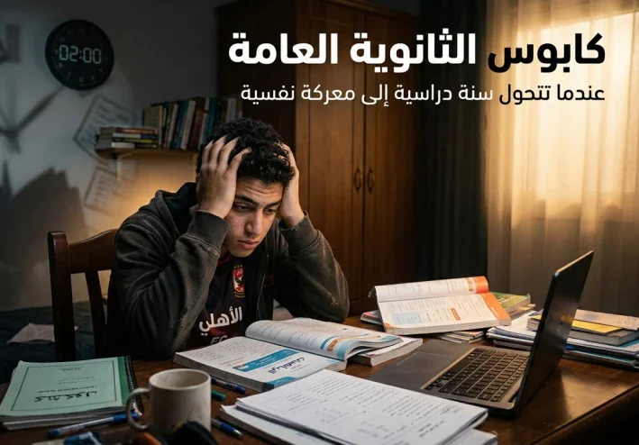 😰📚 كابوس الثانوية العامة: عندما تتحول سنة دراسية إلى معركة نفسية 📝😵