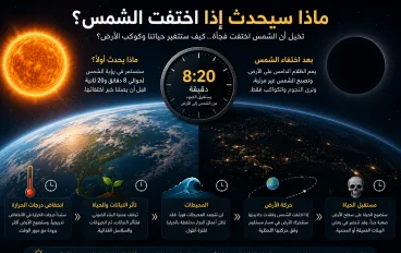 ماذا سيحدث إذا اختفت الشمس؟