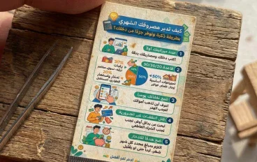 كيف تدير مصروفك الشهري بطريقة ذكيه