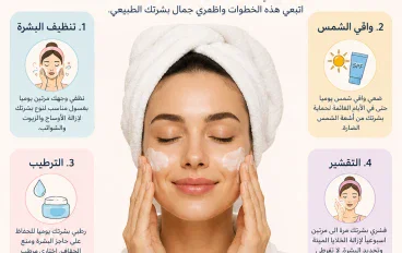 العناية بالبشرة: خطوات بسيطة لبشرة صحية ونضرة