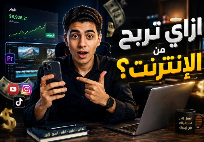 الربح من الإنترنت: كيف تبدأ طريقك نحو دخل حقيقي من المنزل؟