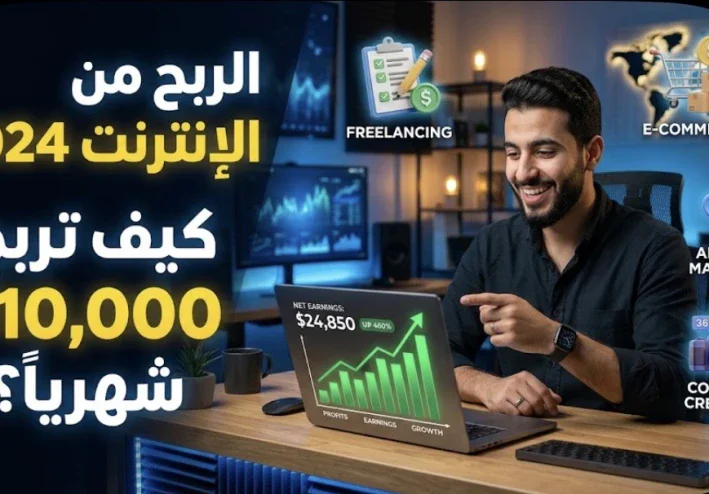 الربح من الإنترنت: كيف تحوّل مهاراتك ووقتك إلى مصدر دخل حقيقي؟