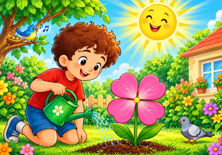 🌸 Sami and the Four-Petaled Flower