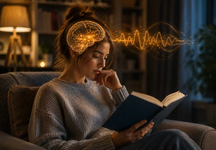 لماذا نسمع صوتًا داخل رأسنا عند القراءة؟
