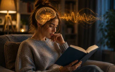لماذا نسمع صوتًا داخل رأسنا عند القراءة؟