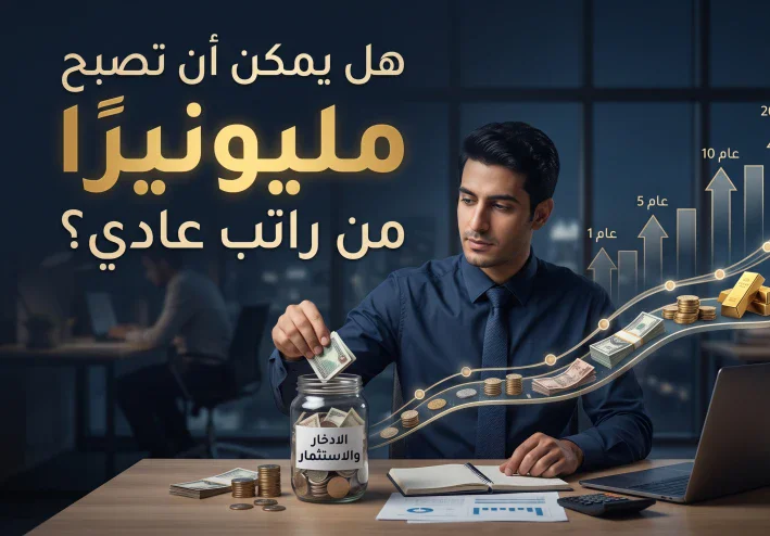 هل يمكن أن تصبح مليونيرًا من راتب عادي؟