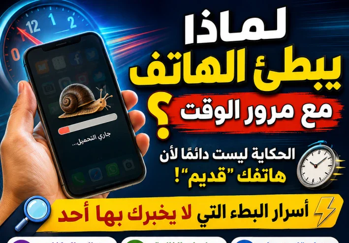 لماذا يبطئ الهاتف مع مرور الوقت؟.. الحكاية ليست دائمًا لأن هاتفك "قديم"! أسرار البطء التي لا يخبرك بها أحد