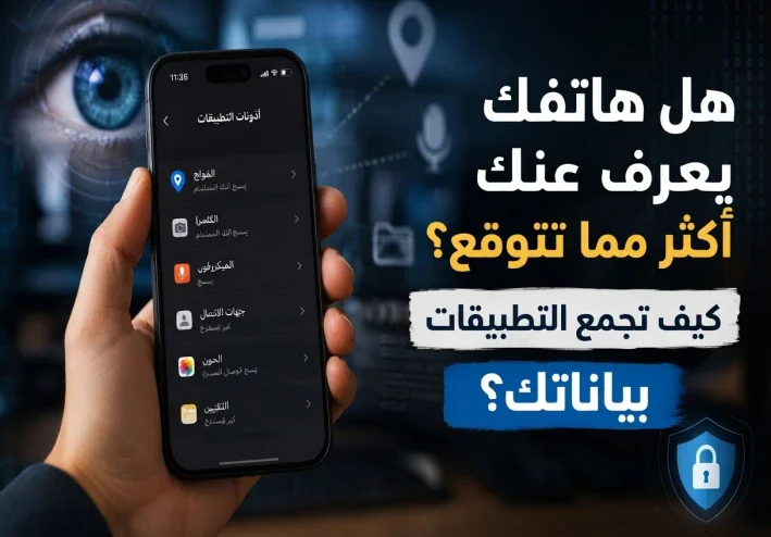 هل هاتفك يعرف عنك أكثر مما تتوقع؟ كيف تجمع التطبيقات بياناتك؟