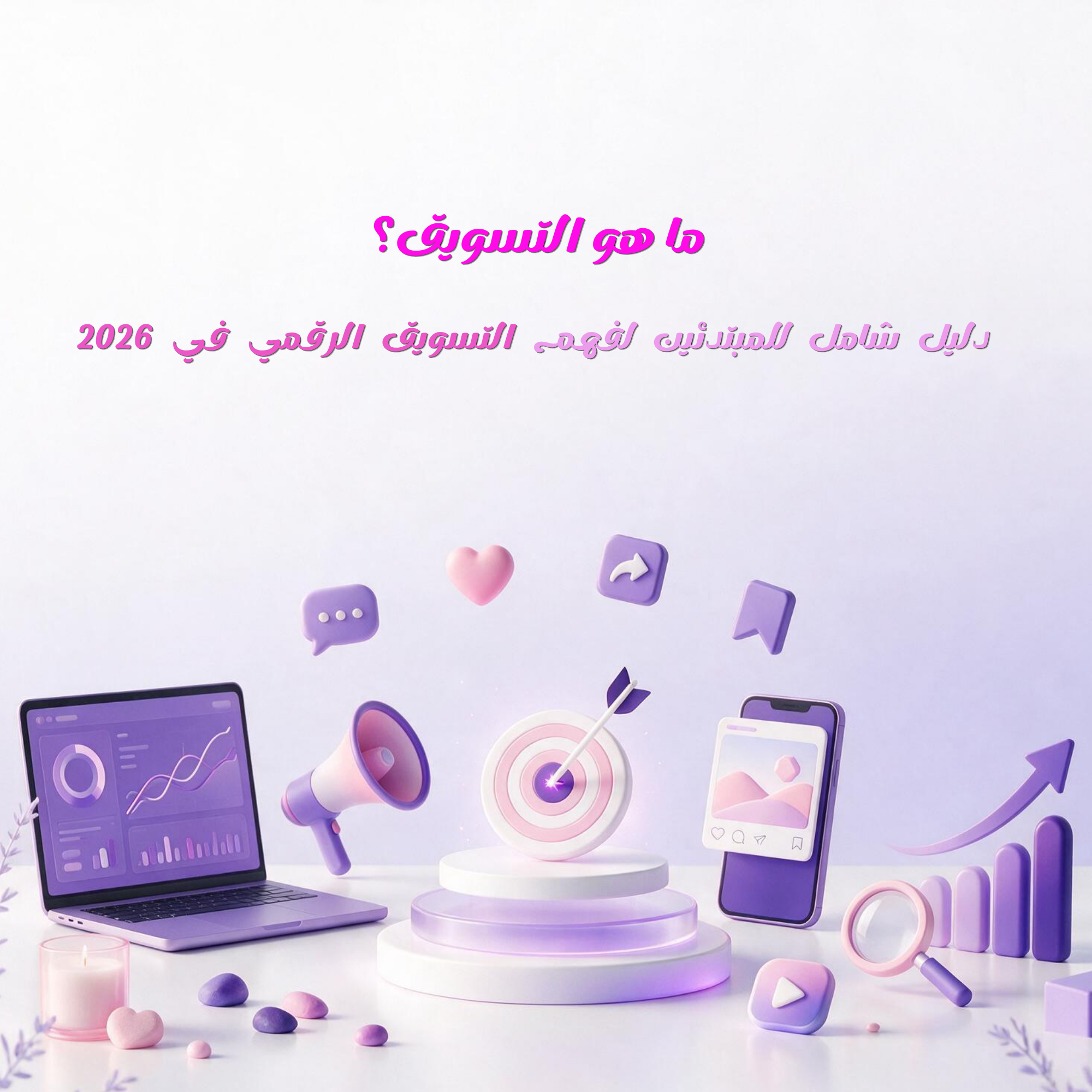 صورة مقال ما هو التسويق؟ دليل شامل للمبتدئين لفهم التسويق الرقمي في 2026