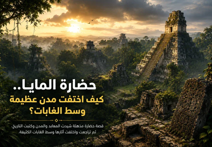 حضارة المايا.. كيف اختفت مدن عظيمة وسط الغابات؟