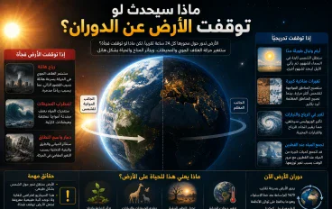 ماذا سيحدث لو توقفت الأرض عن الدوران؟