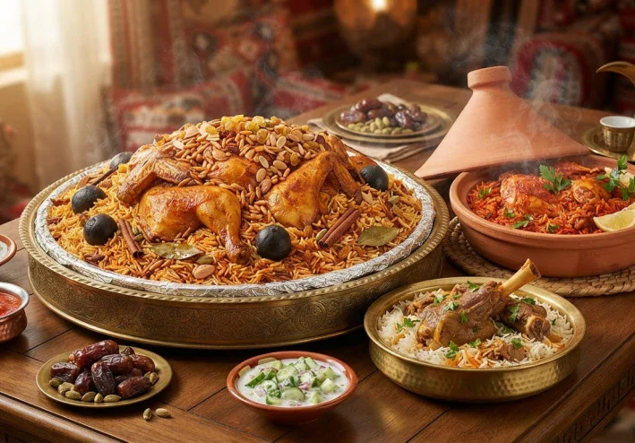 افضل الطرق لعمل الكبسة  بأنواعها المختلفة