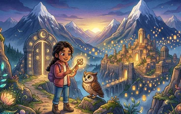 🦉 يارا ومفتاح المدينة المخفية