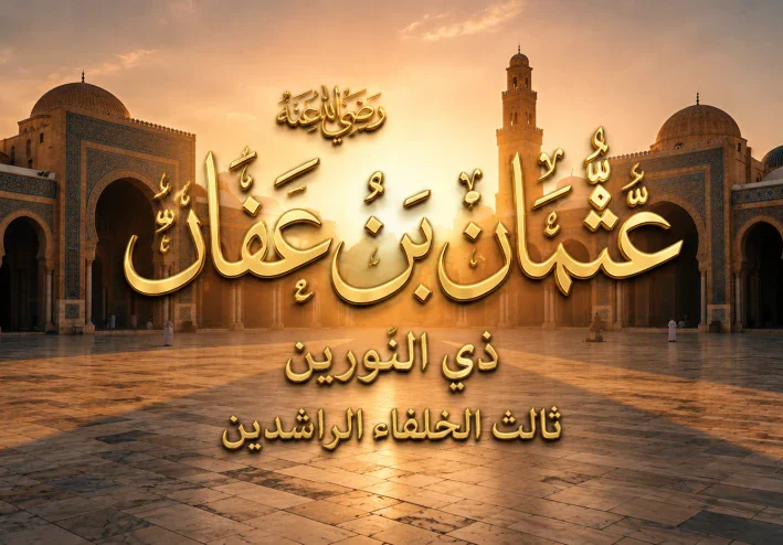 عثمان بن عفان رضي الله عنه: ذو النورين، وجامع المصحف، ورمز الحياء والسخاء العظيم